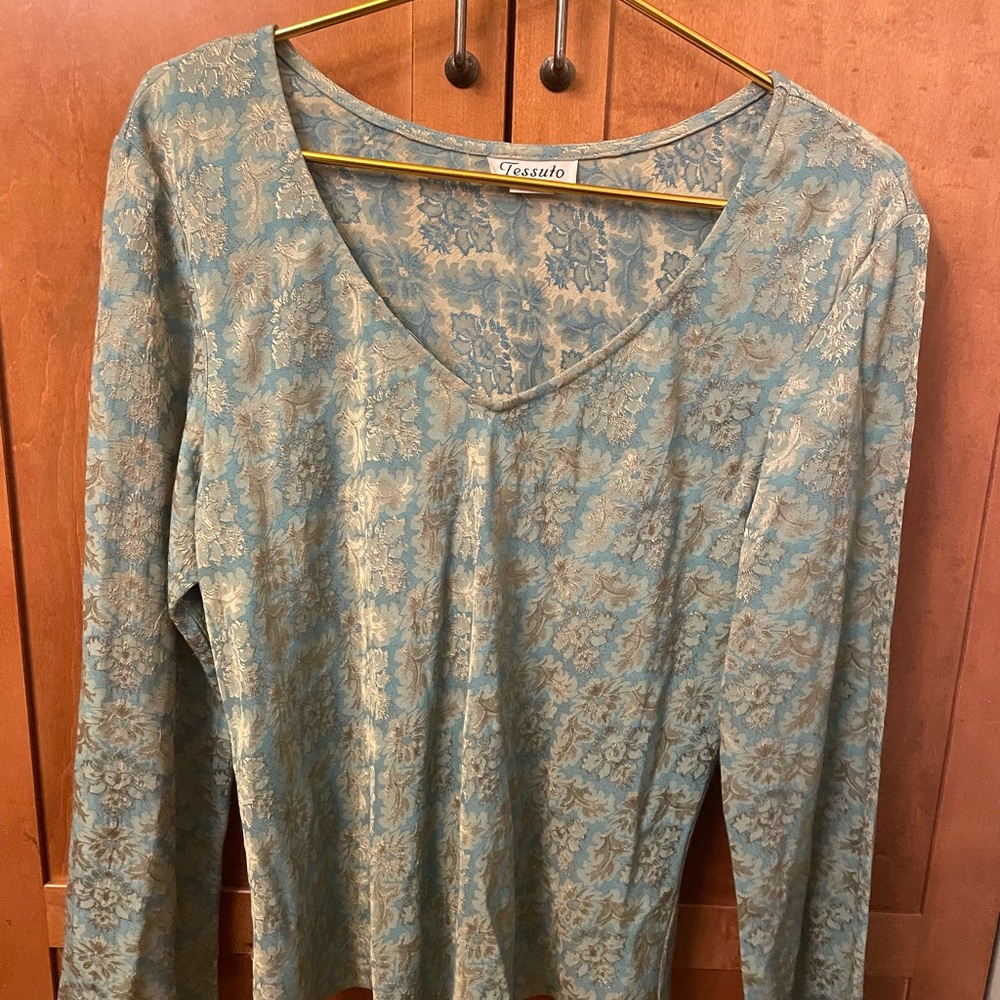 Tessuto Long-Sleeve and Skirt Set